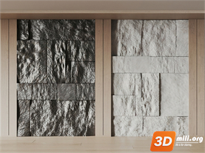 Stone Wall Skp Files